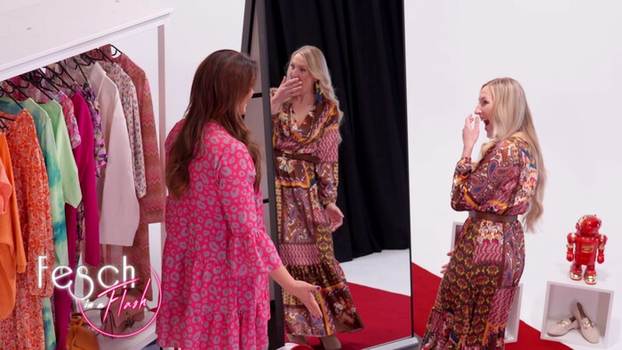 Candidate Kathrin thinks her transformation is just "wow".