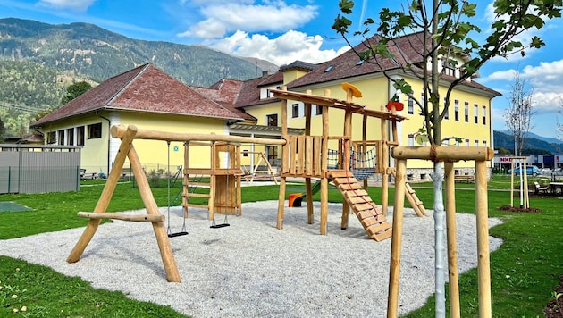 The playgrounds have been renovated! (Bild: Gemeinde Kötschach)