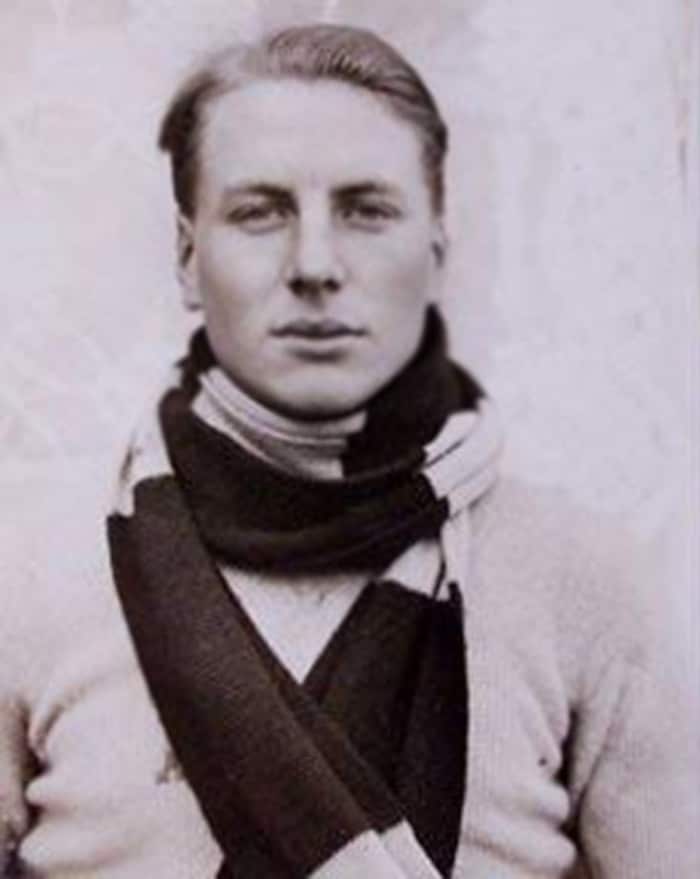 Andrew Irvine (1902-1924) während seiner Collegejahre in Oxford.