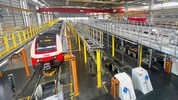 In der XXL-Werkstatt werden Züge und Lokomotiven wieder flott gemacht.