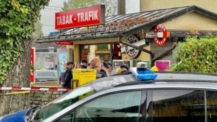 Am 10. Oktober wurde diese Trafik in Salzburg überfallen. (Bild: Markus Tschepp)