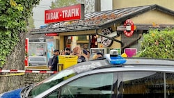 Tatort: Trafik beim Lieferinger Spitz in Salzburg. 