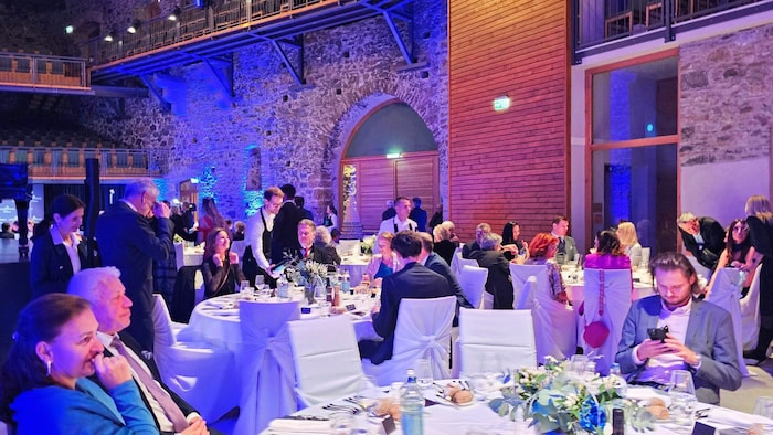 120 invited guests joined in the celebrations.