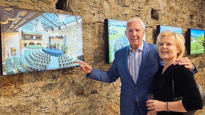Fredi Riedl with Idilko Raimondi.