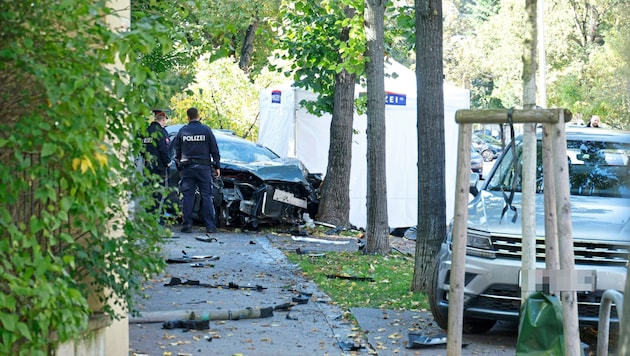 All help came too late for the driver. (Bild: Holl Reinhard/Reinhard Holl, Krone KREATIV)