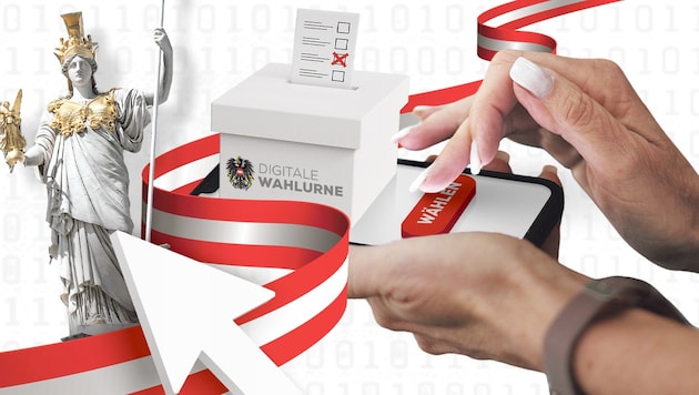 For the National Council elections on September 29, almost 1.44 million Austrians cast their votes by postal vote. This also led to an increase in administrative costs. The municipalities have to count the absentee ballots by hand, which costs an additional 16 million euros. (Bild: Krone KREATIV/Stock Adobe)