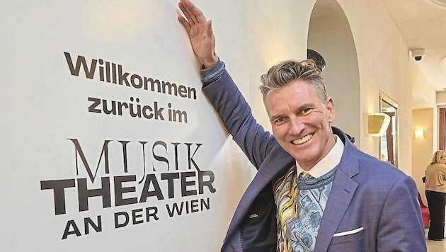 Der stolze Direktor des Hauses: Stefan Herheim. (Bild: Tuma Alexander/Starpix / A. Tuma)