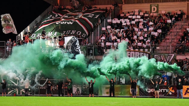 Die Fans halten dem DSV Leoben die Treue. (Bild: GEPA pictures)