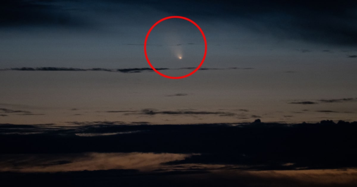 Still to be seen! – Here Comet Tsuchenchan-Atlas flies over Vienna