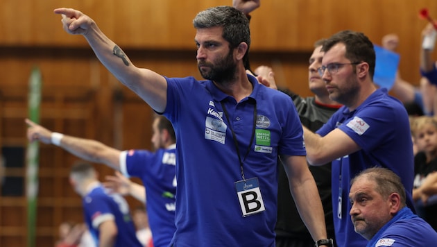 Foxes coach Benjamin Teras (Bild: GEPA)