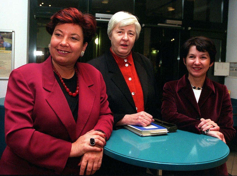 Helga Konrad, Johanna Dohnal and Barbara Prammer (from left) (Bild: APA)