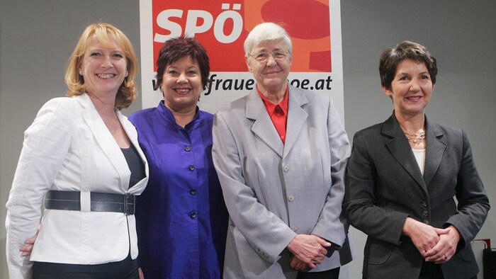 Doris Bures, Helga Konrad, Johanna Dohnal and Barbara Prammer 2007