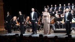 Versuche an Mozart: das „Idomeneo“-Ensemble im Theater an der Wien (Bild: Theater an der Wien / Karl Schöndorfer)