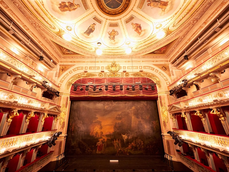 The "Eiserne" at the Theater an der Wien - remains iron-clad for staged performances until 18 January. (Bild: Theater an der Wien / Peter Mayr)