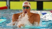 Luka Mladenovic schwimmt in Amerika vorne mit.