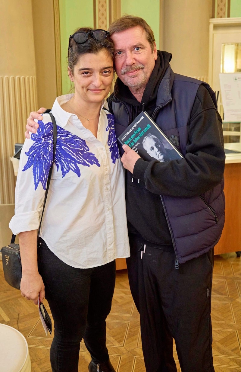 Former Jedermann Michael Maertens with Hartmann's wife, director Alexandra Liedtke. (Bild: Tuma Alexander/Starpix / A. Tuma)