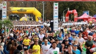 Über 11.000 Läufer sorgten beim Graz Marathon für einen neuen Rekord. (Bild: grazmarathon/gepa)