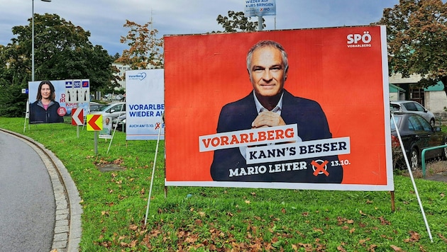 In Vorarlberg, too, the SPÖ cannot use the current issue situation to its advantage. (Bild: APA/JOCHEN HOFER)