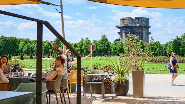 The Sperling restaurant is idyllically located in the beautiful Augarten, one of Vienna's most beautiful parks. (Bild: Sperling im Augarten)