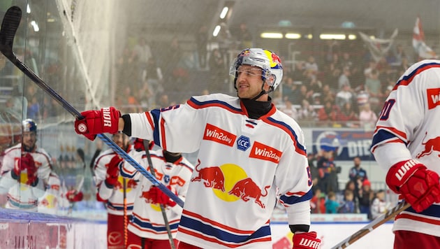 Red Bull Salzburg bezwang die Vienna Capitals. (Bild: GEPA/GEPA pictures)