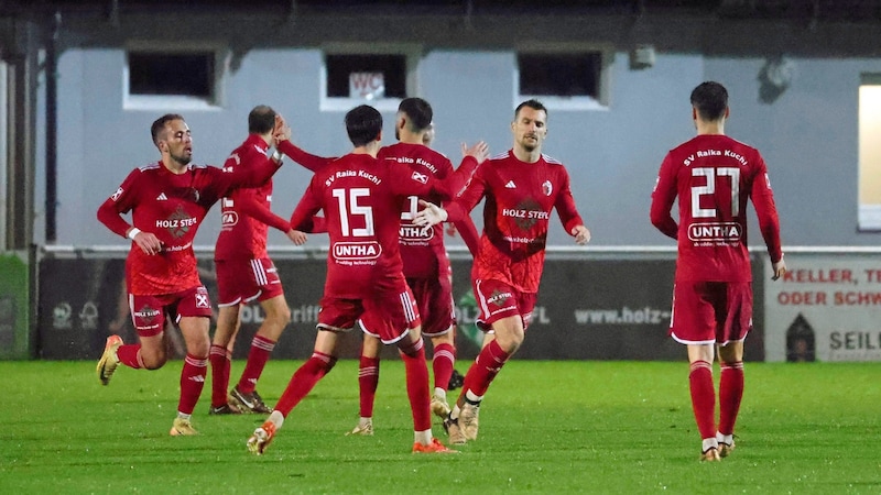 Kuchl were superior against Hohenems. (Bild: Tröster Andreas/Kronen Zeitung)