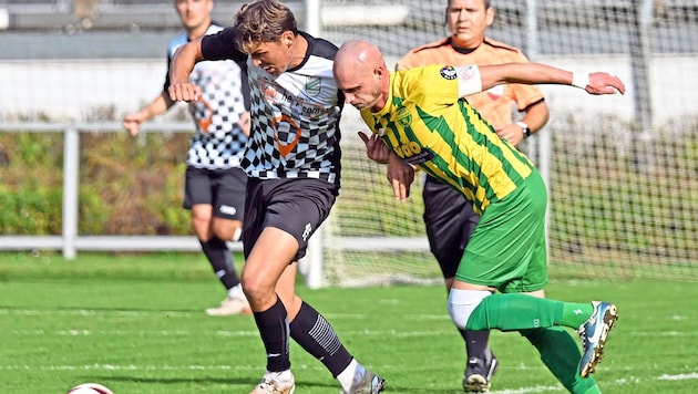 Radenthein inflicted its first defeat on Landskron, who were relegated from the Carinthian League. (Bild: Sobe Hermann/Ersteller : Hermann Sobe , 9232 Rosegg, Urheberrecht , Credit -Photo by Medienservice HS H.Sobe)