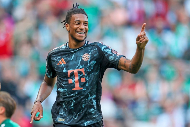 Olise hit the ground running at Bayern Munich. (Bild: EPA)