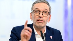 FPÖ-Chef Herbert Kickl (Bild: APA/MAX SLOVENCIK)