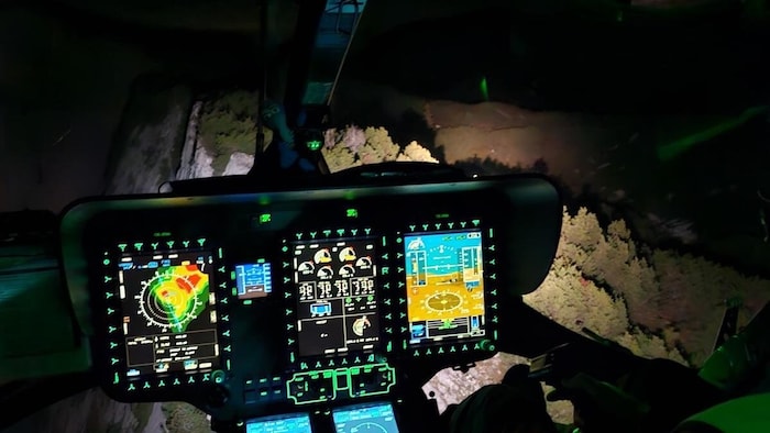 The Styrian control center requested support from Carinthia for the rescue during the night.