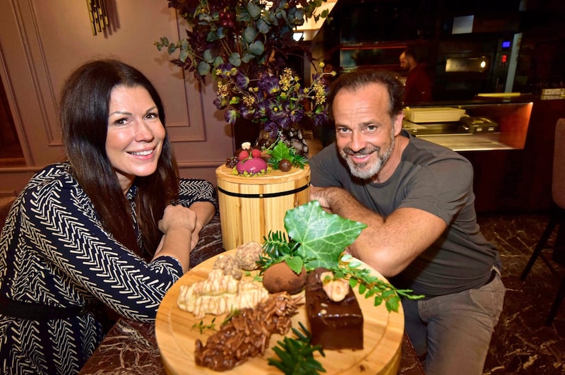 Judith und Gerald Schwarz, Chefs der Aiola-Gruppe, betreiben neben dem legendären Landhauskeller auch das „Katze Katze“. (Bild: Richard Heintz)