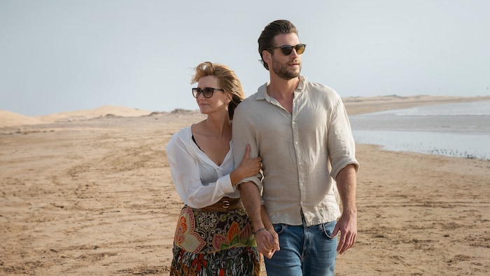 Laura Dern streute ihrem Filmpartner Liam Hemsworth in einem Interview Rosen.
