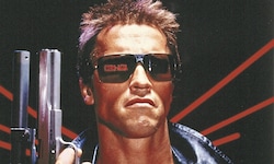 Arnold Schwarzenegger als „Terminator“, der vor 40 Jahren erstmals im Kino begeisterte.