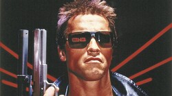Arnold Schwarzenegger als „Terminator“, der vor 40 Jahren erstmals im Kino begeisterte.