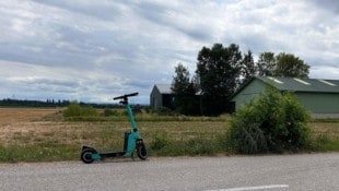 Scooter werden „wild“ an nicht dafür vorgesehenen Plätzen abgestellt.  (Bild: ZVG)