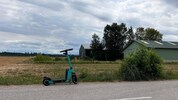 Scooter werden „wild“ an nicht dafür vorgesehenen Plätzen abgestellt. 