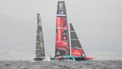 Neuseeland gewinnt auch die vierte Wettfahrt des America‘s Cup. (Bild: AP/Bernat Armangue)