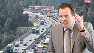 Tirols Verkehrslandesrat René Zumtobel. (Bild: Birbaumer Christof/Krone KREATIV)