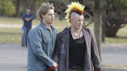 Austin Butler und Matt Smith am Set von „Caught Stealing“ (Bild: Photo Press Service/www.photopress.at)