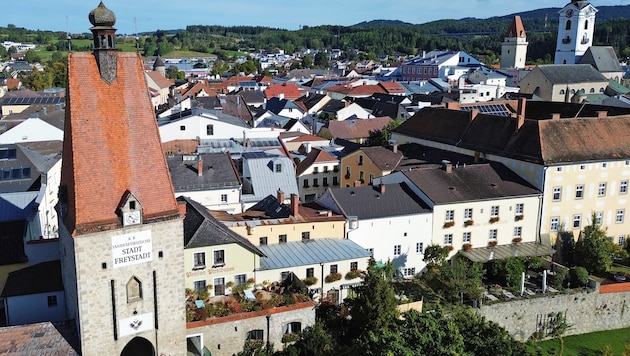 In the office of the "Mühlviertler Kernland" association in Freistadt, invoices are likely to have been cheated for several years. (Bild: Wolfgang Spitzbart .)