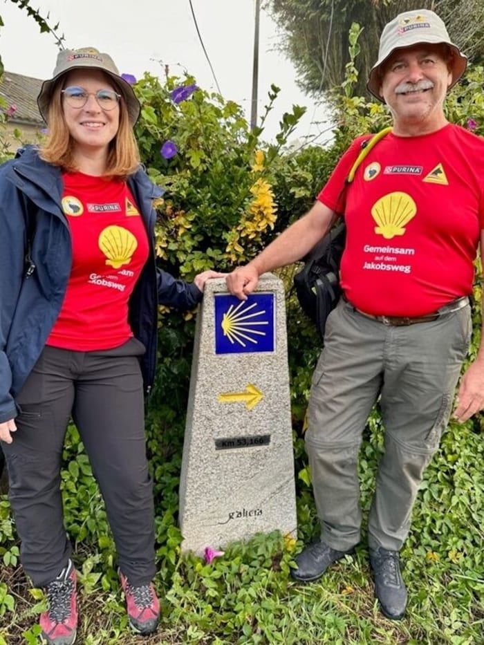 Katharina Krenn und Karl Weissenbacher sind beeindruckt von den Leistungen der ...