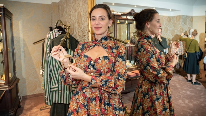 Hoschek founded her own label "Lena Hoschek" in Graz in 2005.