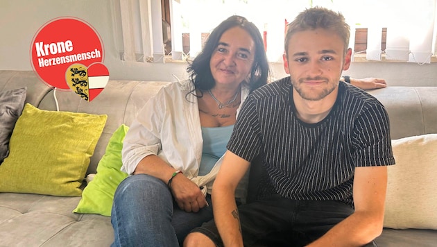 Petra and Nico Kobald have a very good relationship: "We are simply a good team together," enthuses the proud mother. (Bild: Jennifer Kapellari)