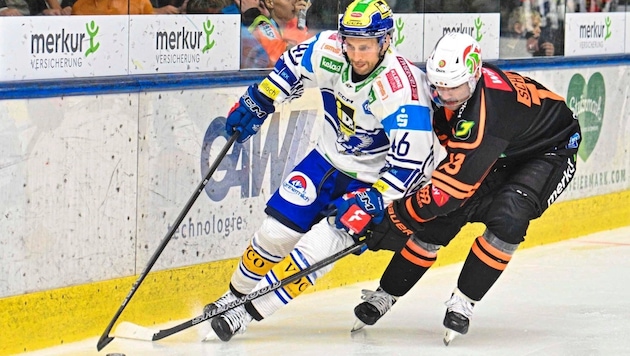 Michael Schiechl (r.) has made a great start to the season with the 99ers. (Bild: GEPA/GEPA pictures)