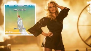 Aufgewärmt schmeckt halt doch nur das Gulasch wirklich gut: Kylie Minogue und ihr neues Album „Tension II“. (Bild: Krone KREATIV/BMG, Erik Melvin)