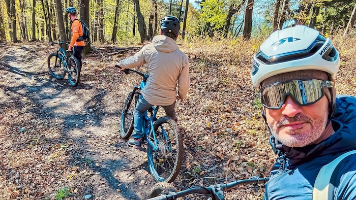 Die „Radkrone“ machte sich selbst ein Bild von den Burgenland Trails.