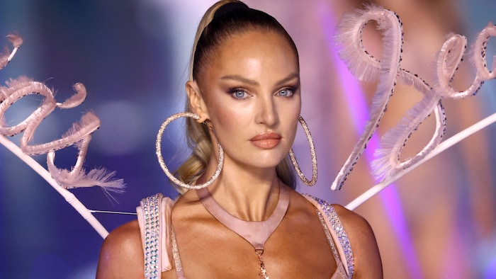The model angel looked somehow different.
