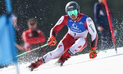 Noel Zwischenbrugger war bei der ÖSV-internen Quali am Gletscher in Sölden die Nummer eins.