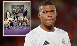 Kylian Mbappe wurde aus dem Foto entfernt.