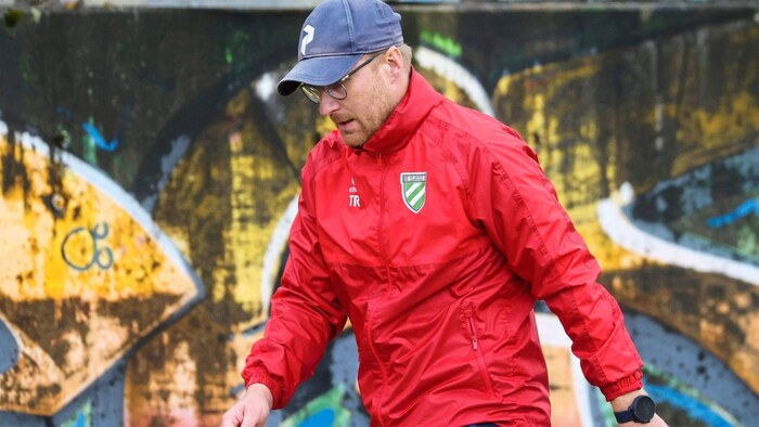 Grünau-Coach Knaus ist nicht ganz zufrieden.