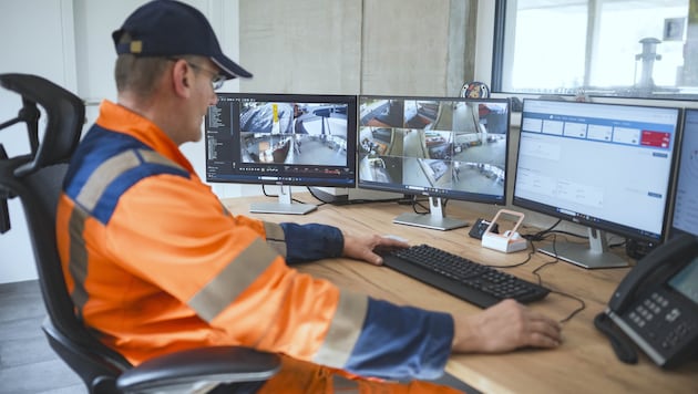 The municipal employees in Jenbach in Tyrol are already working with the new technology. (Bild: ATM/Berger)